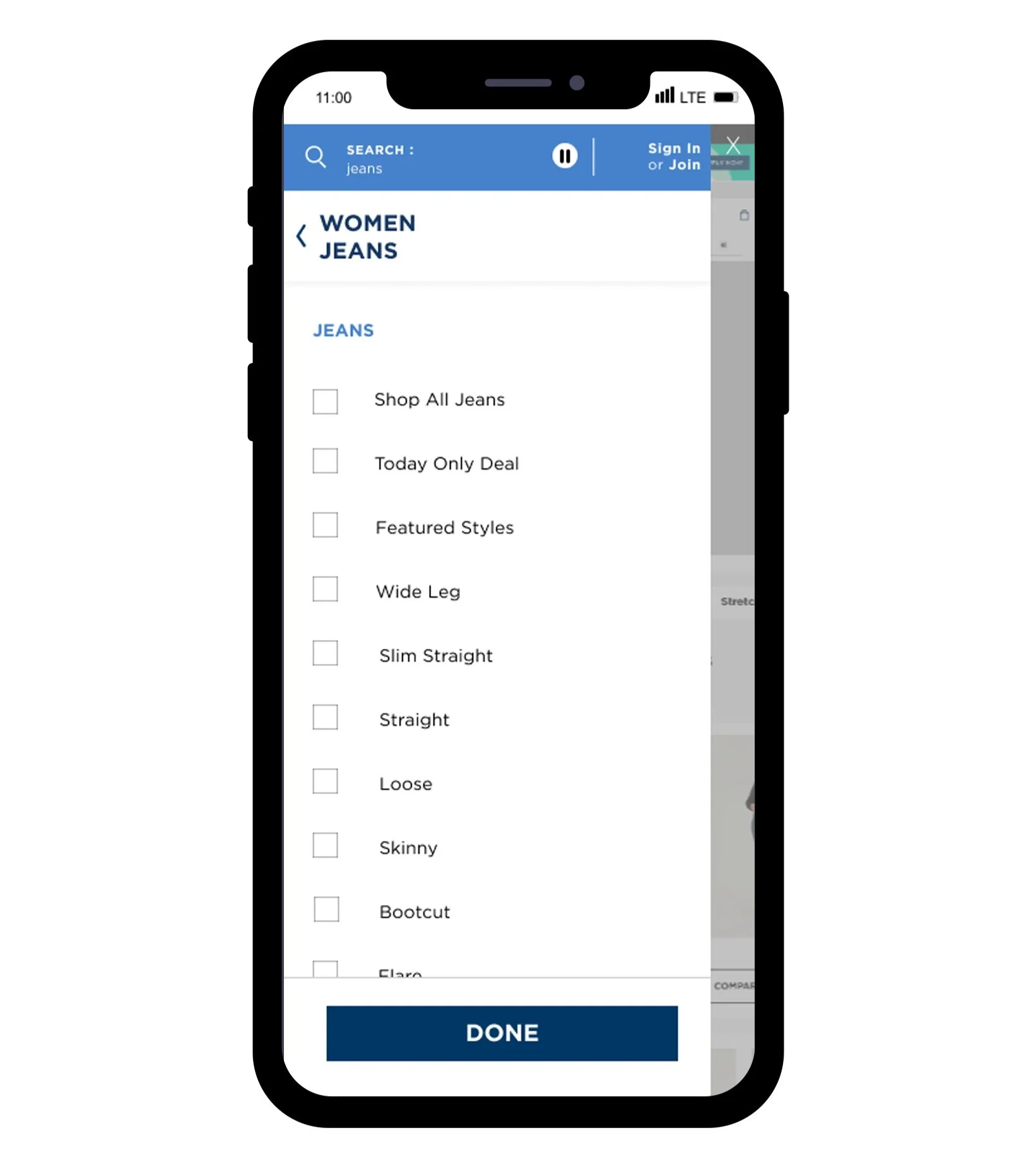 Prototype Green multi-select experience