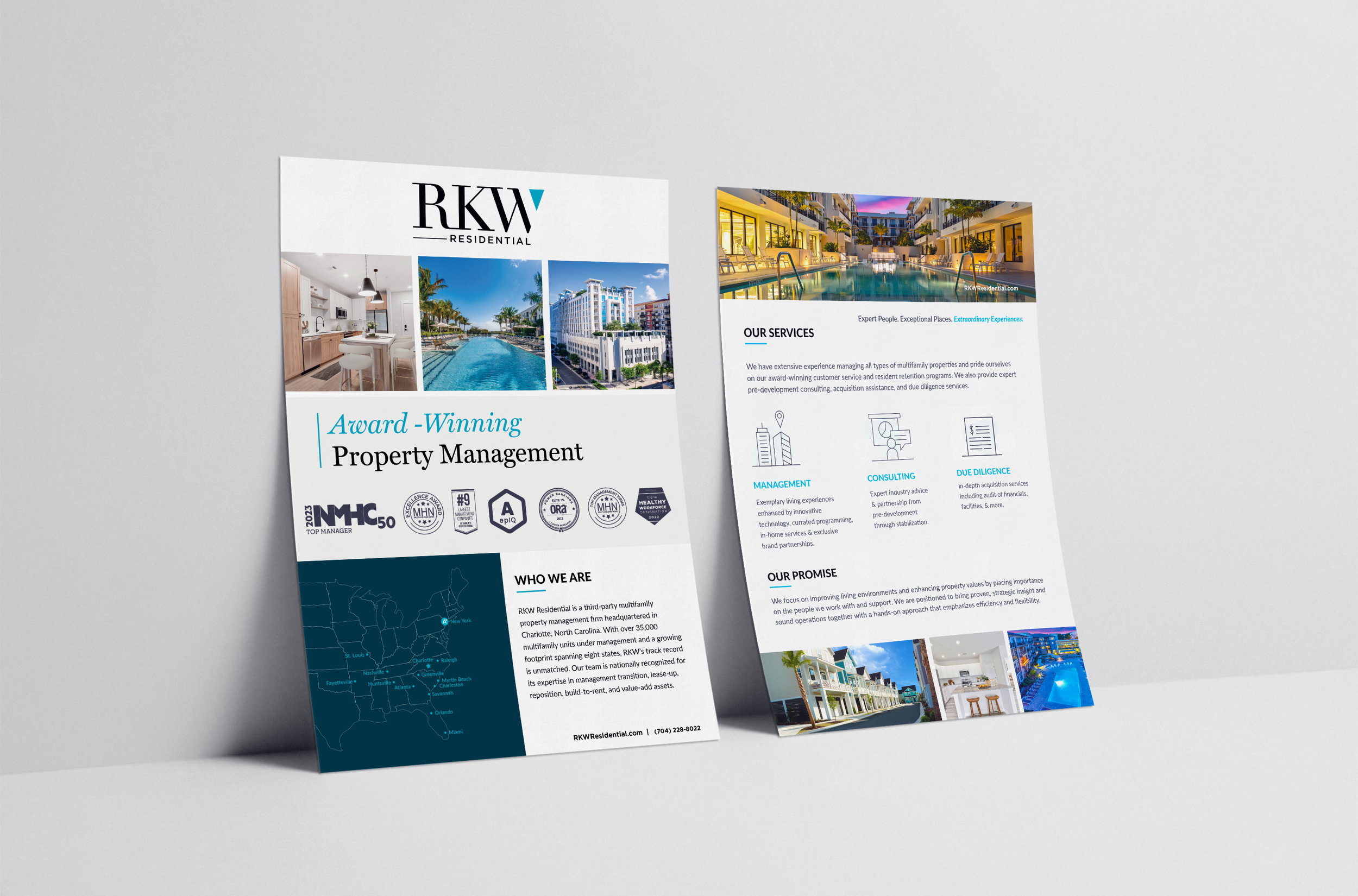 RKW Residential brochure mockup