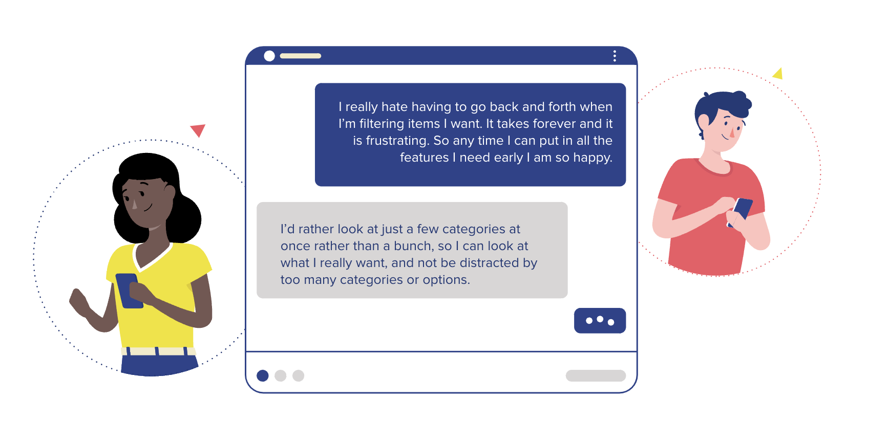 Participant testimonials collage
